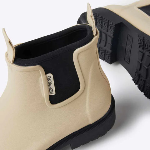 Merry People Bobbi Wellington Boot In Sand