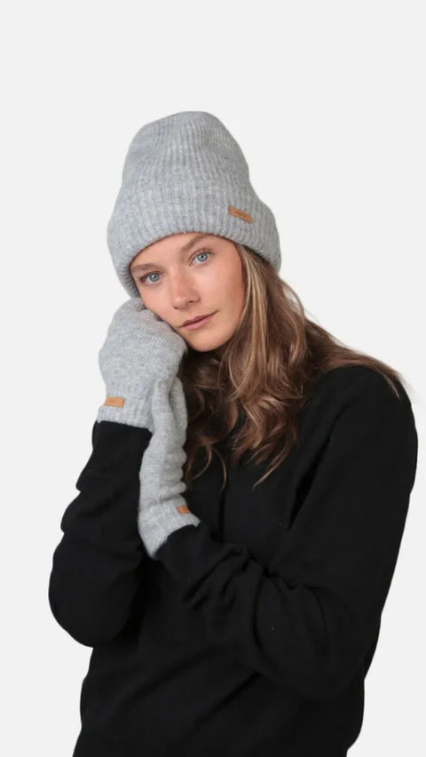 Barts Witzia Gloves heather grey