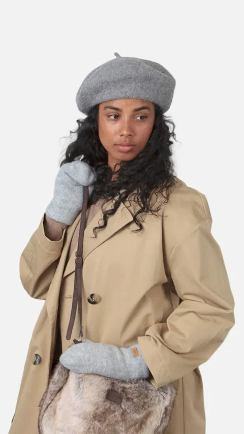 Barts Witzia Mitts heather grey