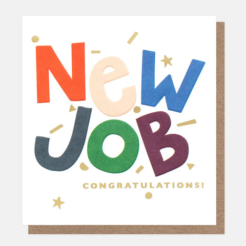 Caroline Gardner Cards YIP015 New Job Congratulations