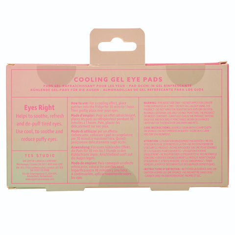 Yes Studio YS0037PK Chill AF Cooling  Gel Eye Pads