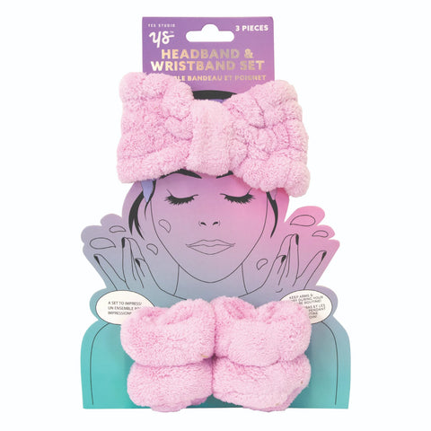 Yes Studio YS0068HW 3PC Wrist & Headband Set