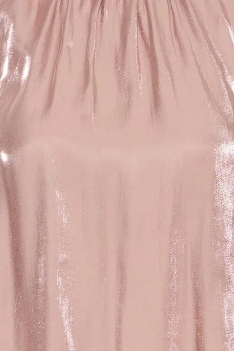 Fransa Yolanda Top 1 Long Sleeve Blouse In Pale Mauve