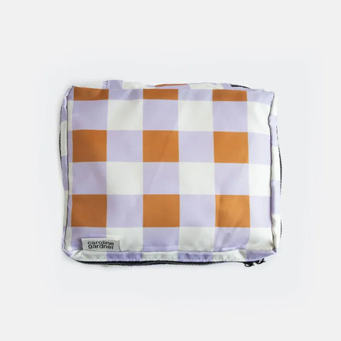 Caroline Gardner Gifts ZCS102 Multi Flower Check Set Of 3 Packing
Cubes
