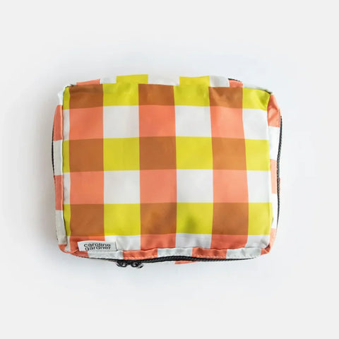 Caroline Gardner Gifts ZCS102 Multi Flower Check Set Of 3 Packing
Cubes