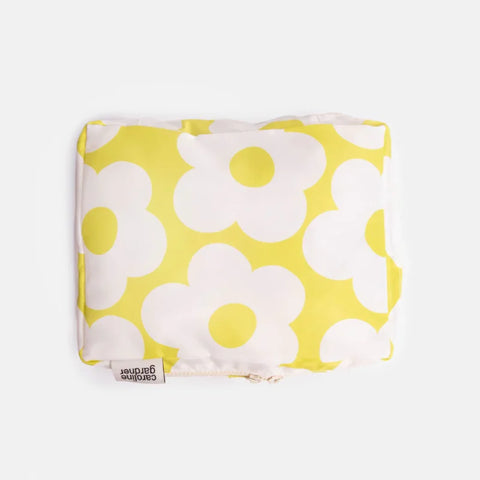 Caroline Gardner Gifts ZCS103 Mono Spot and Flowers Set of 3 Packing Cubes