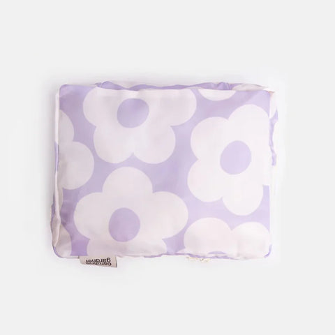 Caroline Gardner Gifts ZCS103 Mono Spot and Flowers Set of 3 Packing Cubes