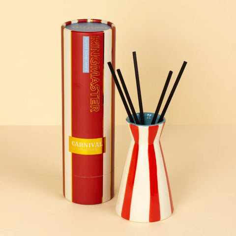 Zesty Lemons Carnival Ringmaster Red Diffuser - Plum & Pomegranate