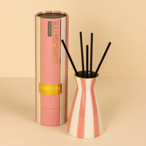 Zesty Lemons Carnival Illusionist Pink Diffuser - Fig & Neroli