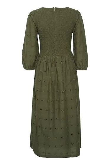 Saint Tropez Abby Dress in Grape Leaf