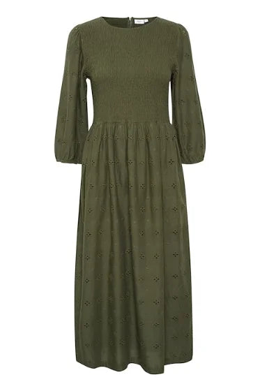 Saint Tropez Abby Dress in Grape Leaf