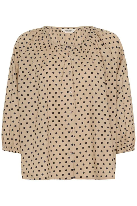 Part Two Alexi Blouse Blue Dot