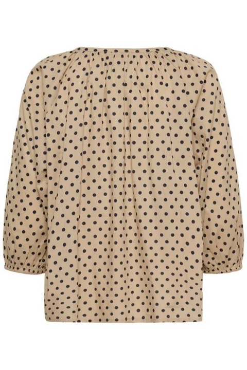 Part Two Alexi Blouse Blue Dot