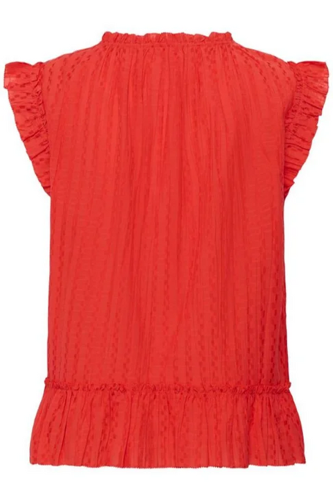 Part Two Aneka Top Poppy Red