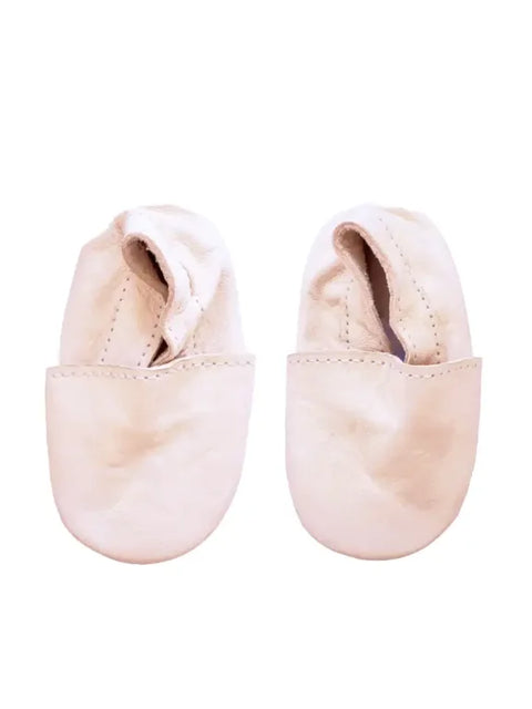 Yonder Baby Leather Slipper Shoes Natural