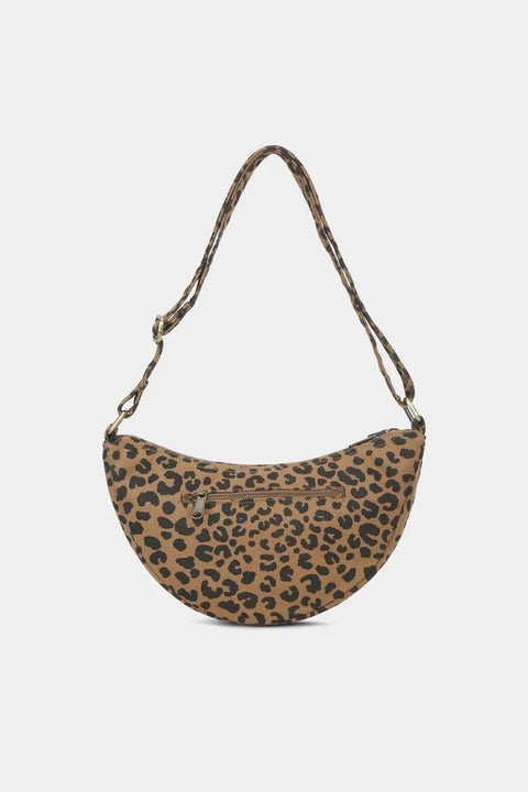 Hindbag Andrea Leopard Cinnamon Crossbody Bag