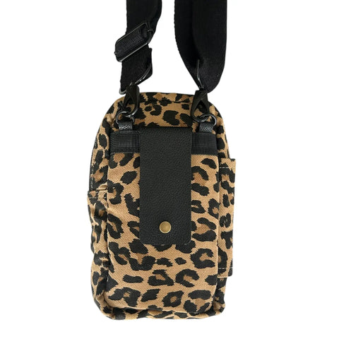 Sixton London Barcelona Bag Sand Leopard Print