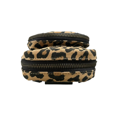 Sixton London Barcelona Bag Sand Leopard Print