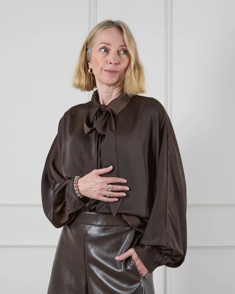 Chalk Beaded Bracelet in Silver