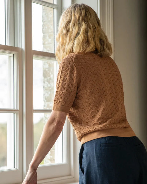 Chalk Betty Jumper In Tan