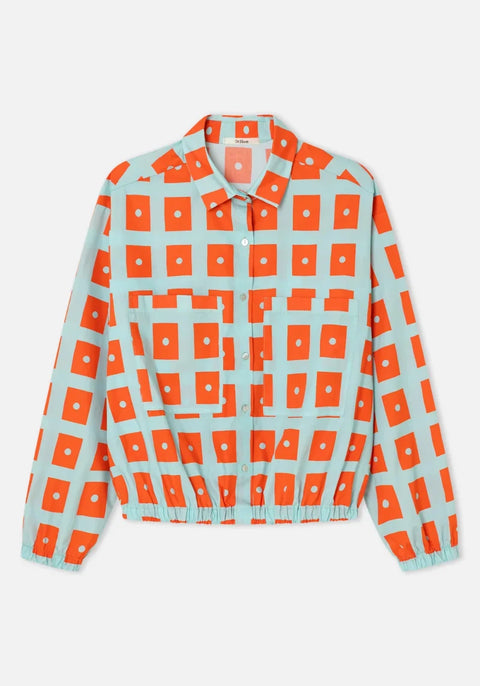 Dr Bloom Bingo Blouse In Blue