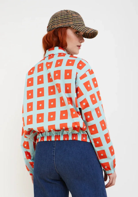 Dr Bloom Bingo Blouse In Blue