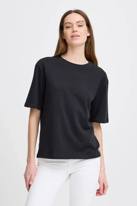 B Young Trollo Crew Neck Tshirt In Black