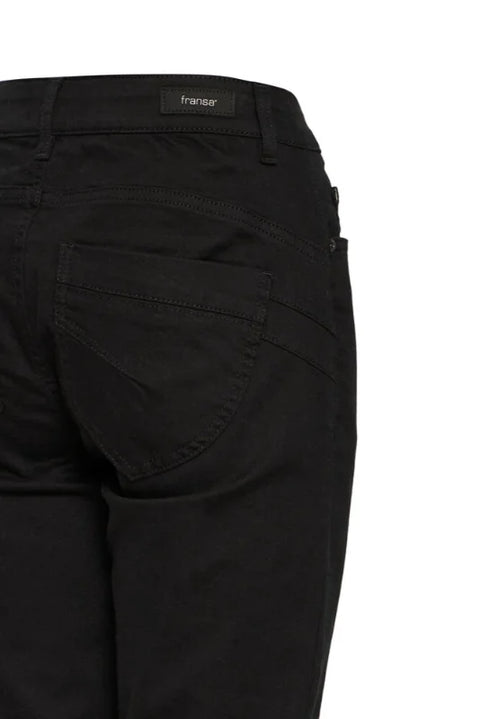 Fransa Blackie Pam Je 2 Jeans In Black