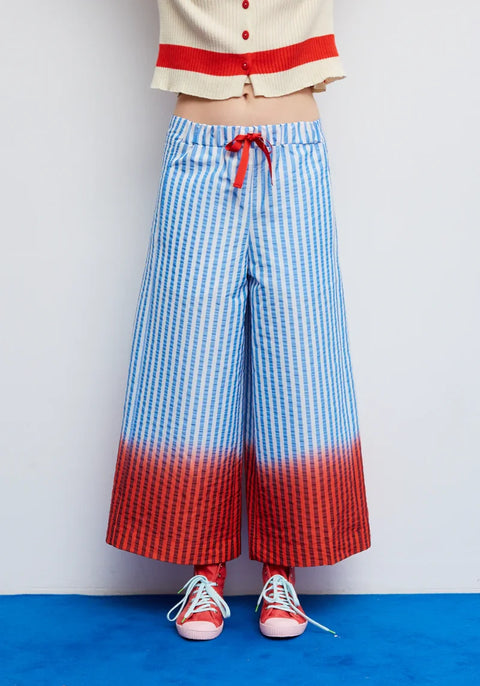 Dr Bloom "Bomba" Pants In Blue Stripe