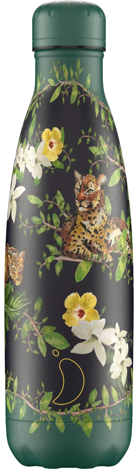 Chilly's Bottle 500Ml Tropical Flowering Leopard