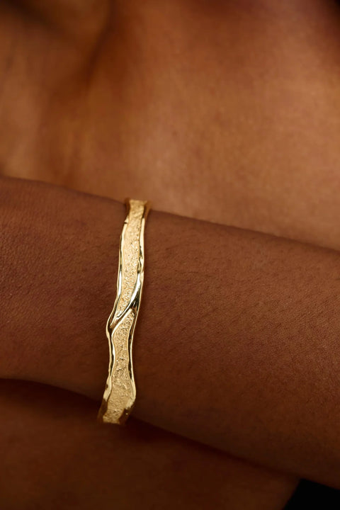 Tutti & Co BR722G Branch Bangle