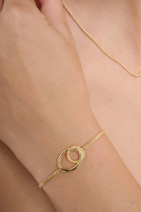 Tutti & Co BR730G Rhythm Bracelet