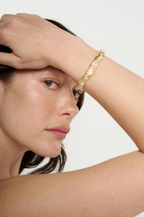 Tutti & Co BR746G Wax Bangle