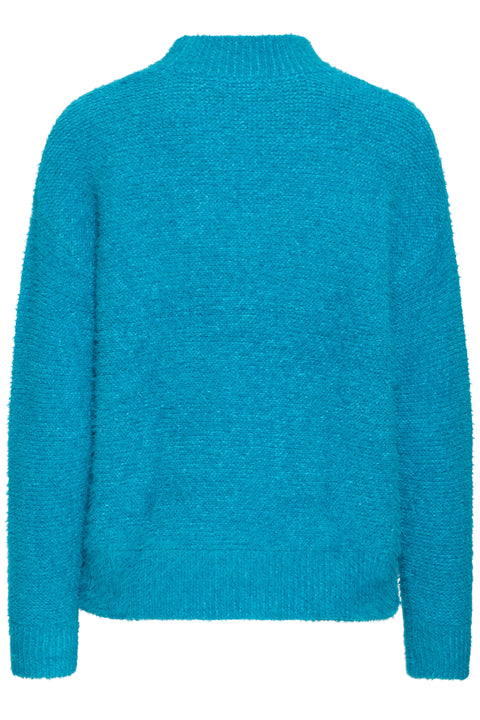 B Young Omsa Jumper In Fjord Blue