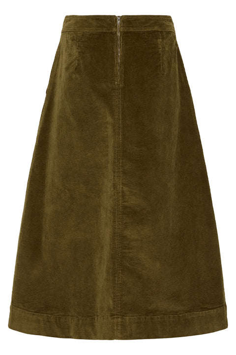 B Young Dasik A Skirt In Military Olive