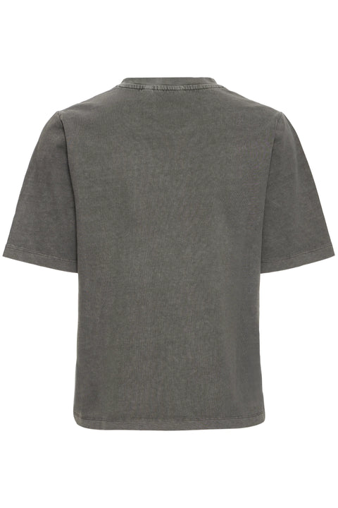 B Young Rach Print Tshirt In Meteorite
