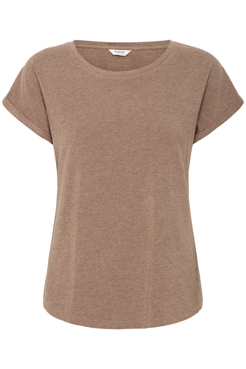 B Young 20804205 Pamila T- Shirt Jersey In Walnut Melange