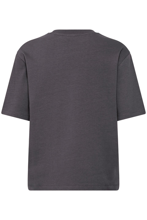 B Young Trollo Crew Neck T-Shirt In Asphalt