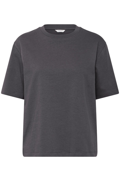 B Young Trollo Crew Neck T-Shirt In Asphalt