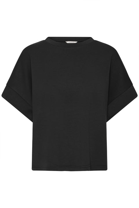 B Young Pusti Loose Vest  In Black