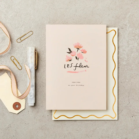 Katie Leamon KL-C857 Les Fleur Birthday