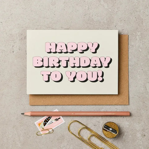 Katie Leamon KL-C954 Bubble Happy Birthday To You