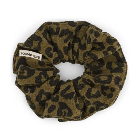 Rose In April Scrunchie Graou Olive