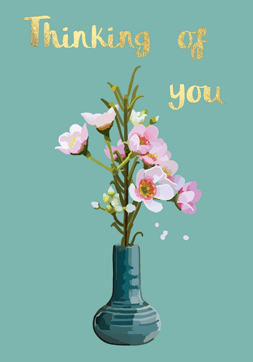 Sarah Kelleher FF103 Thinking Of You Card