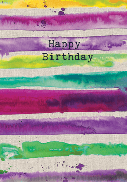 Sarah Kelleher INK06 Happy Birthday Card