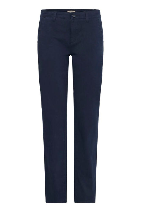 Fransa Catja Pa 1 Trousers In Navy Blazer
