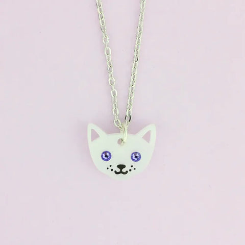 Little Moose CATNK MIN Cat Charm Necklace