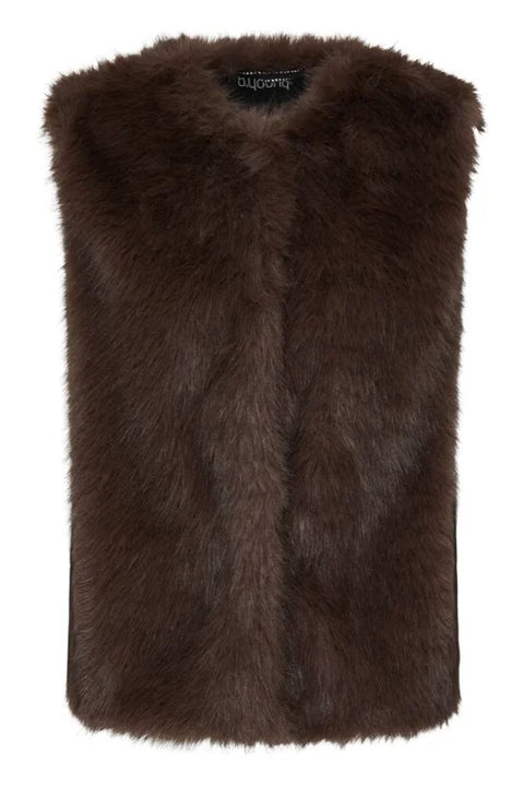 B Young Cesille Waistcoat In Java Melange