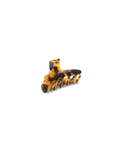 Chalk Doncaster Hair Claw In Dark Tortoiseshell