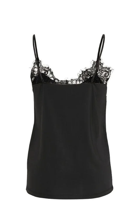 Soaked In Luxury Clara Singlet In Black